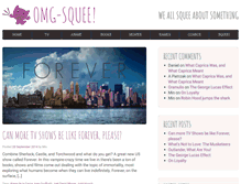 Tablet Screenshot of omg-squee.com